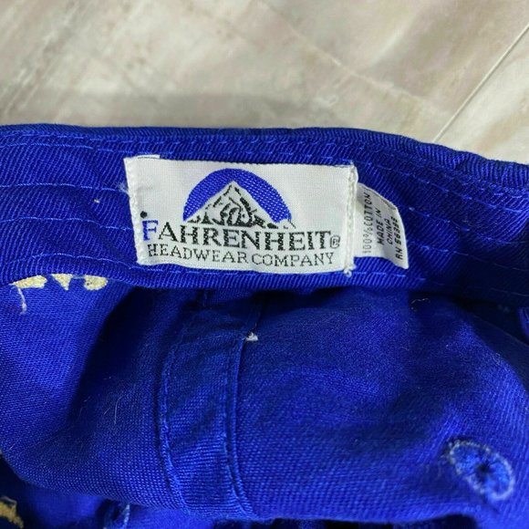 Hilton Head Blue Adjustable Baseball Hat Cap Fahrenheit - Picture 3 of 4